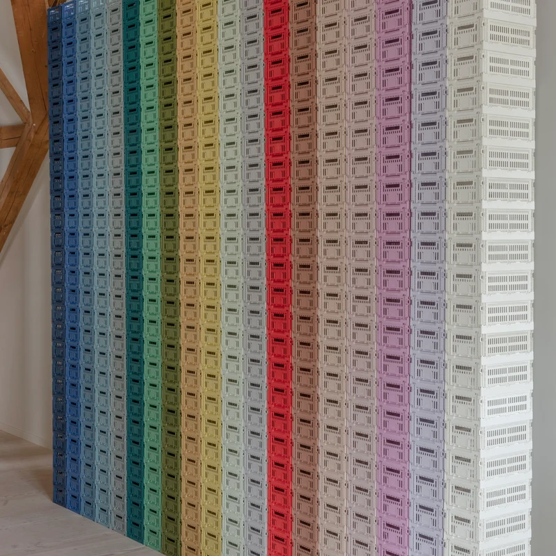 Faltbox „Colour Crate Small Powder“ | Zart & praktisch | HAY