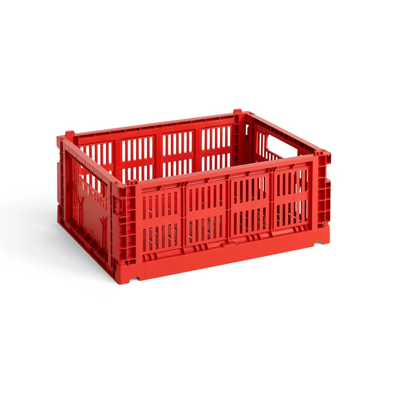 Faltbox „Colour Crate Medium Red“ | Ordnungshelfer mit Farbe | HAY