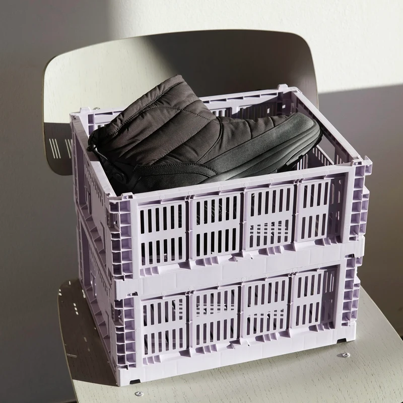 Faltbox „Colour Crate Medium Lavender“ | Vielseitig & soft | HAY
