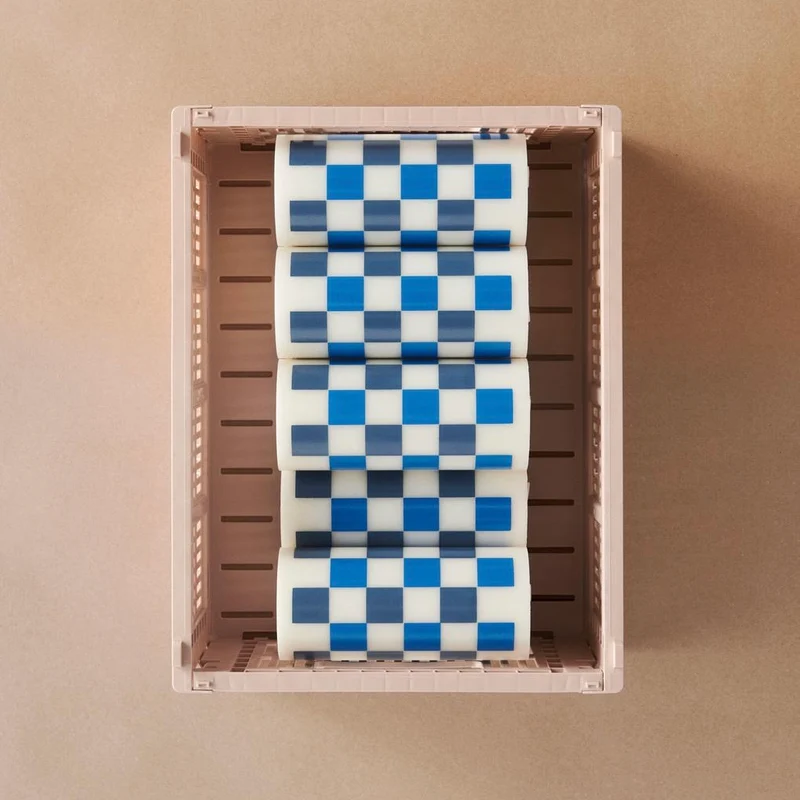 Faltbox „Colour Crate Medium Powder“ | Stapelbar & pastellig | HAY