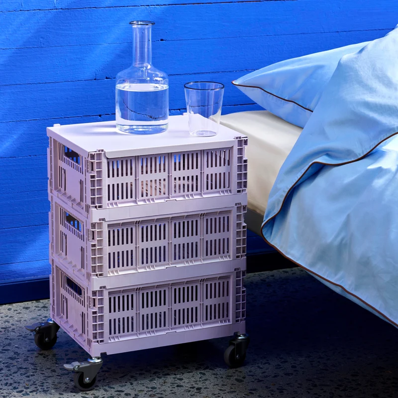 Rollen für Faltbox Medium | Flexibles Zubehör | HAY