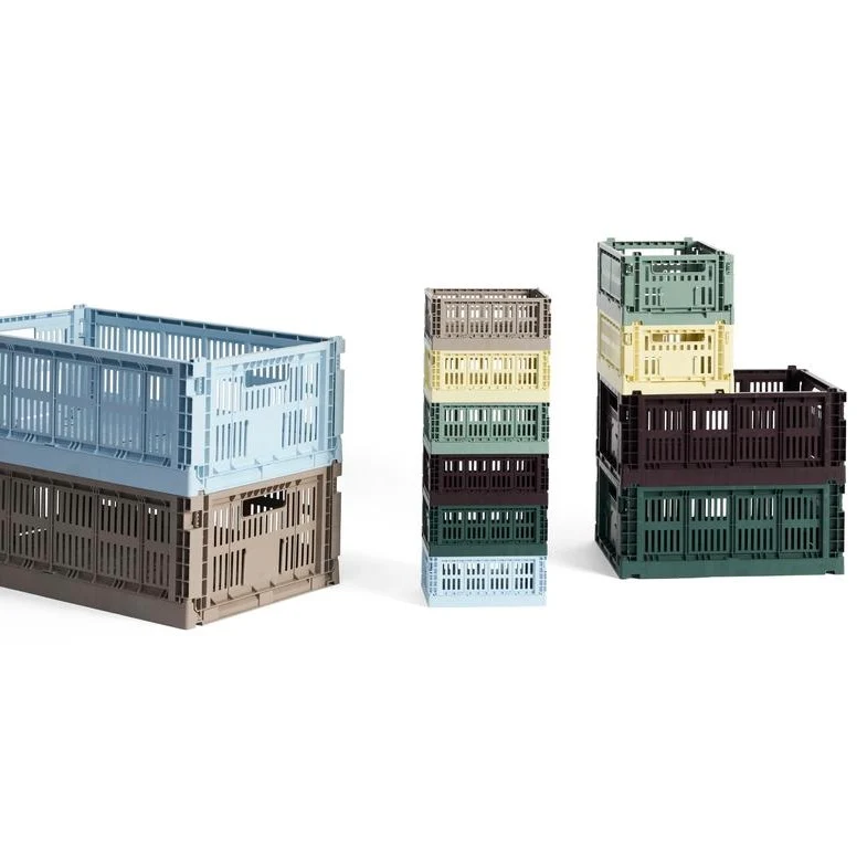 Faltbox „Colour Crate Small Sage Green“ | Sanftes Grün für alles | HAY