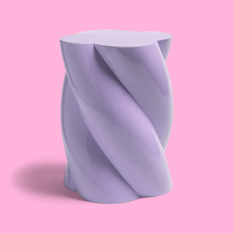 Beistelltisch "Pillar Marshmallow Lilac" von &Klevering | Elegante Akzentmöbel im modernen Design