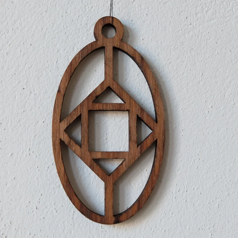 Oster Ornamente (5er Set) - Osterschmuck aus Holz - DesignWe.Love