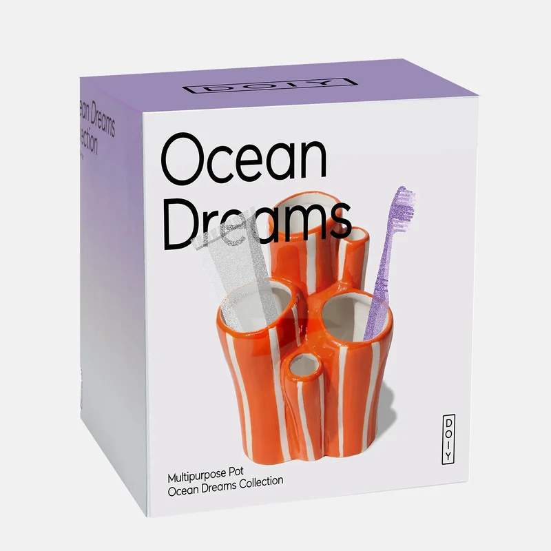 Aufbewahrungsbehälter „Ocean Dreams Coral“ | DOIY | Dekorative Aufbewahrung