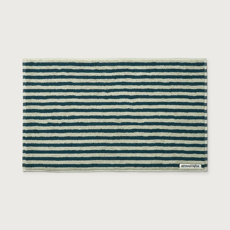 Badematte BONGUSTA “Naram Seafoam & Deep Teal” | 50x80 cm | Komfort & Farbe