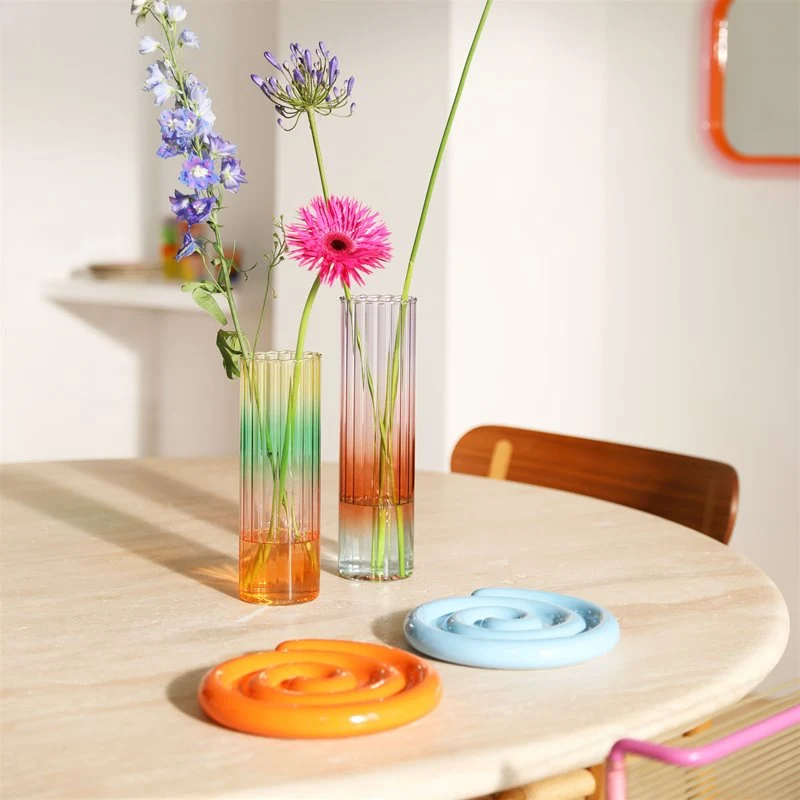 Vase &Klevering Gradient | Glasvase mit Farbverlauf in Large