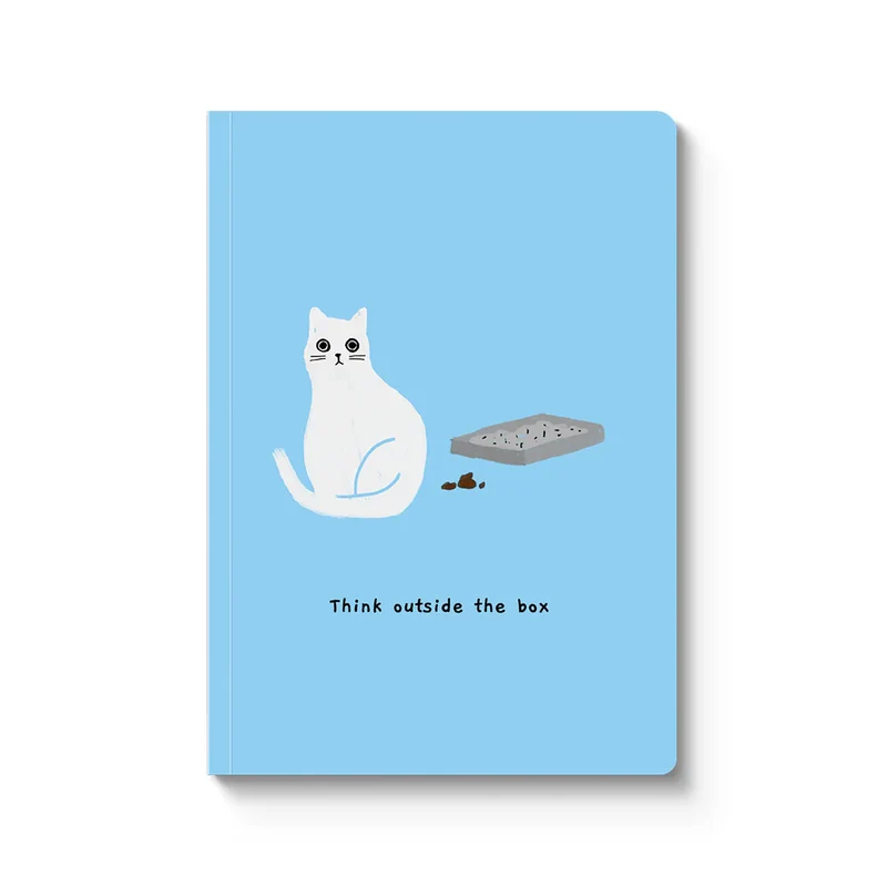 Notizbuch Ohh Deer "Outside the Box" | Notebook mit Illustrationen aus Großbritannien
