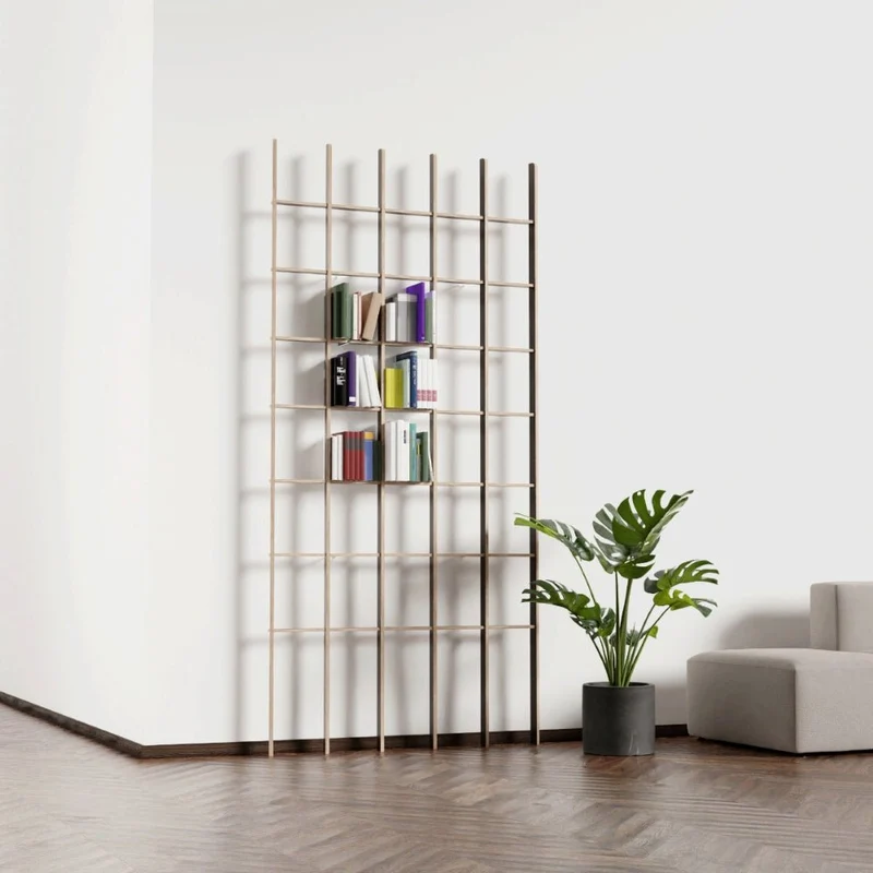 Breuer & Bono Bücherregal Open – Wandregal ohne Rückwand, 3 Größen