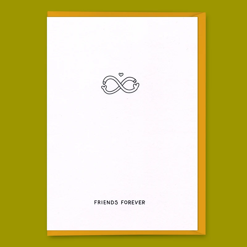 Grußkarte "Friends Forever" | Lustige Karte | Dicks Don’t Lie