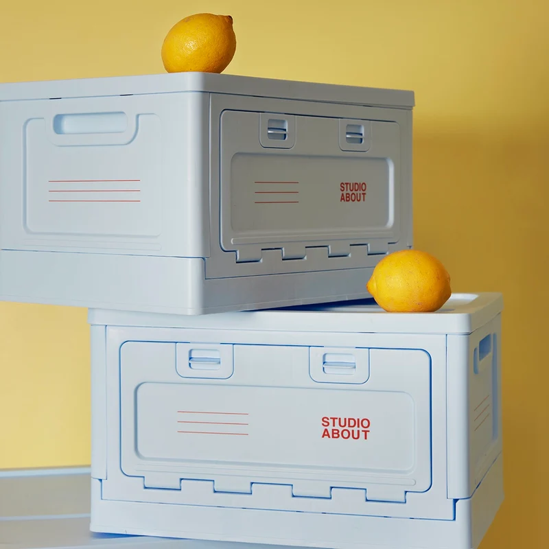 Aufbewahrungsbox Studio About "Large" | Light Blue Kunststoff | Praktisch & Dekorativ