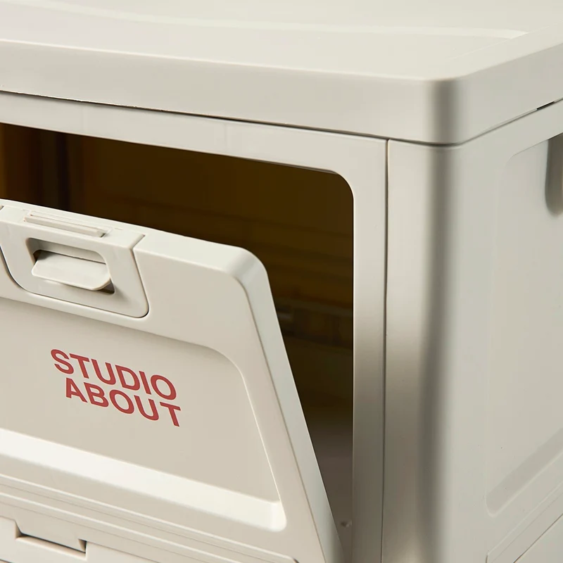 Aufbewahrungsbox Studio About "Large" | Light Grey Kunststoff | Geräumig & Stabil