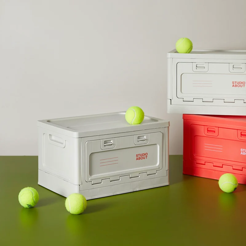 Aufbewahrungsbox Studio About "Large" | Light Grey Kunststoff | Geräumig & Stabil