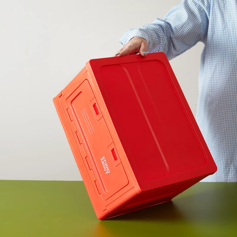 Aufbewahrungsbox Studio About "Large" | Red Kunststoff | Eyecatcher & Vielseitig