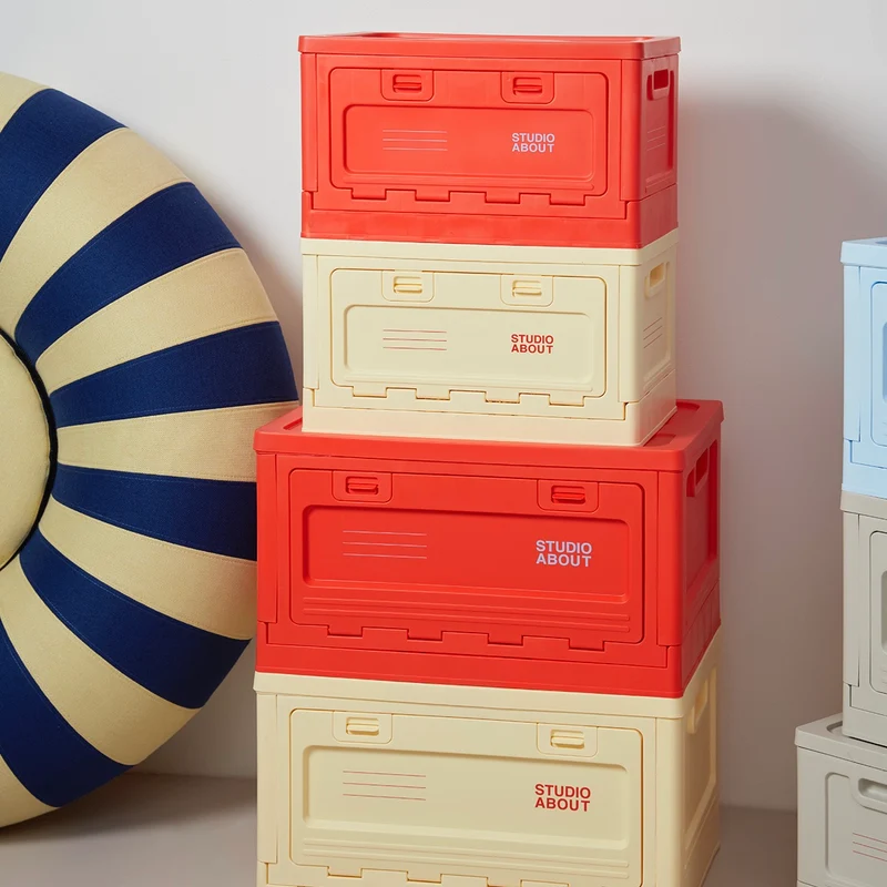 Aufbewahrungsbox Studio About "Large" | Red Kunststoff | Eyecatcher & Vielseitig
