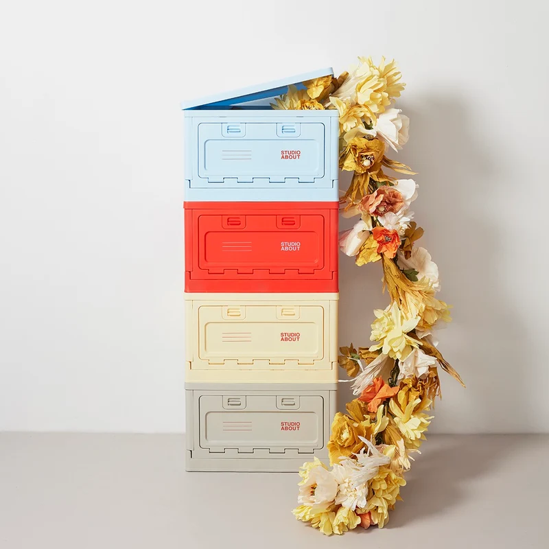 Aufbewahrungsbox Studio About "Large" | Red Kunststoff | Eyecatcher & Vielseitig