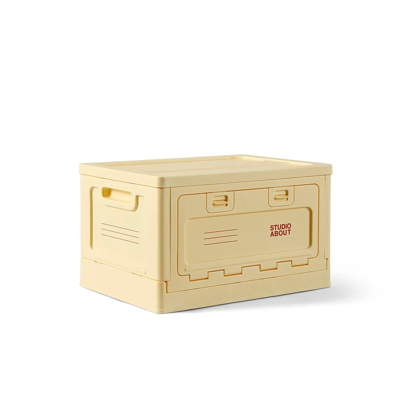 Aufbewahrungsbox Studio About "Medium" | Light Yellow Kunststoff | Leicht & Zeitlos