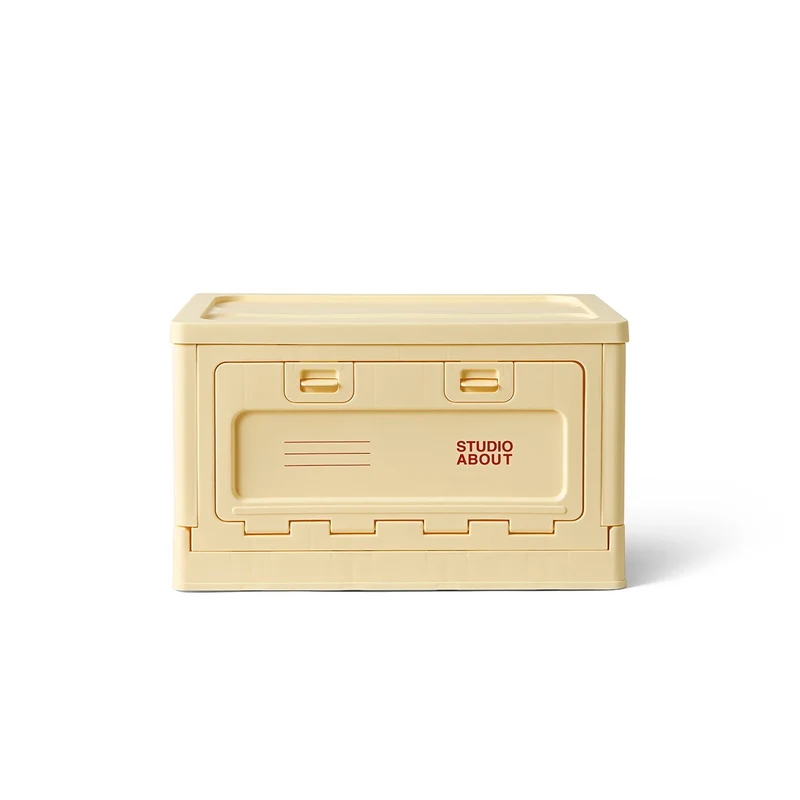 Aufbewahrungsbox Studio About "Medium" | Light Yellow Kunststoff | Leicht & Zeitlos