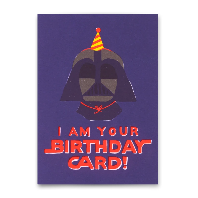 Postkarte "I am your birthday card" | Lustige Karte zum Geburtstag