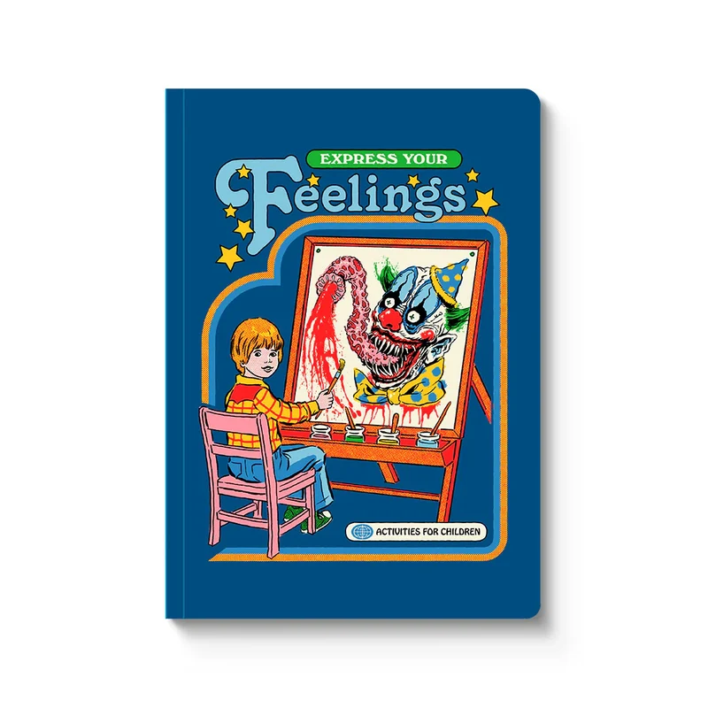 Notizbuch Ohh Deer "Express your feelings" | Notebook mit Illustrationen aus Großbritannien