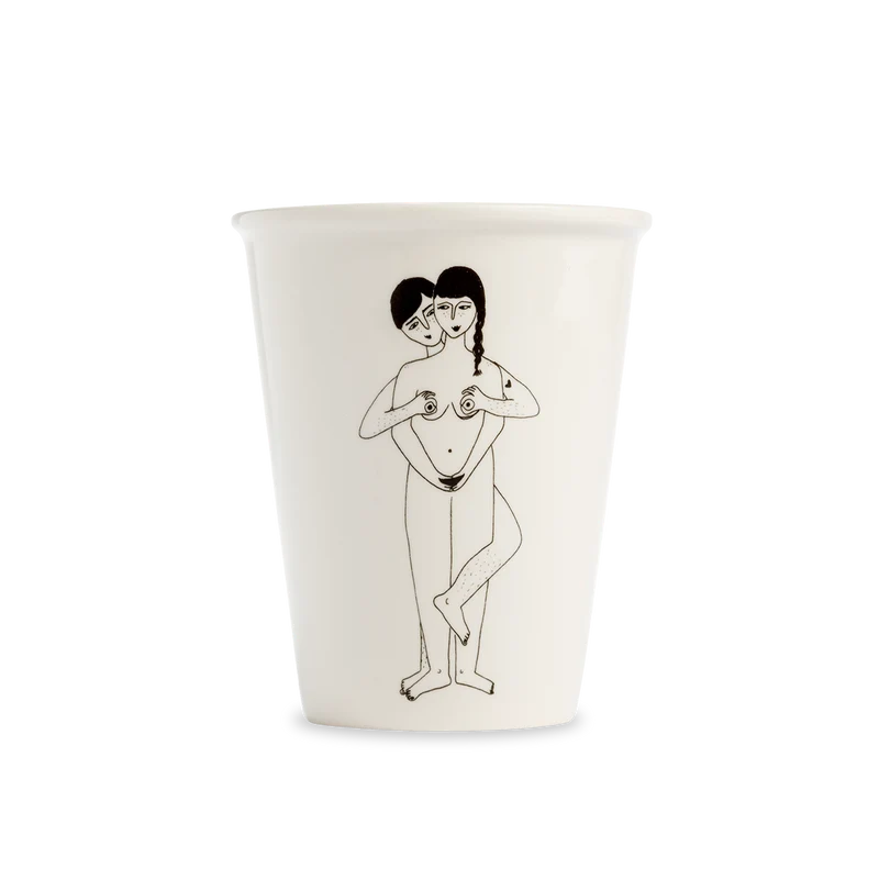 Becher helen b "Faces Everywhere" | Design Mug mit Illustrationen von Helen Blanchaert