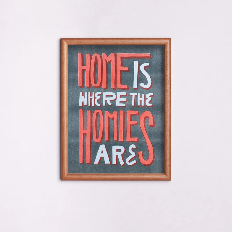 Parat Riso Home is where the homies are