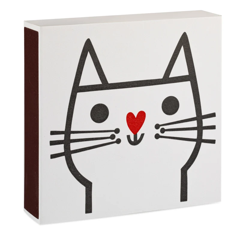 Lange Streichhölzer „Cat by Jane Foster“ von Archivist | 100 Stück in Square Matchbox
