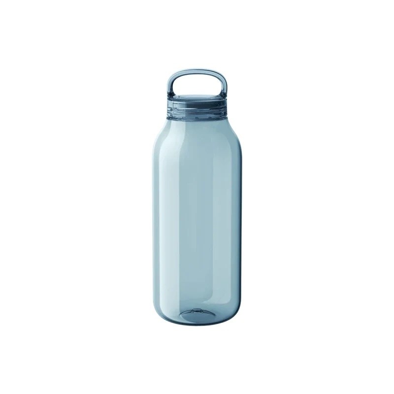 Trinkflasche "Water Bottle" Blue 500ml | aus Copolyester | KINTO