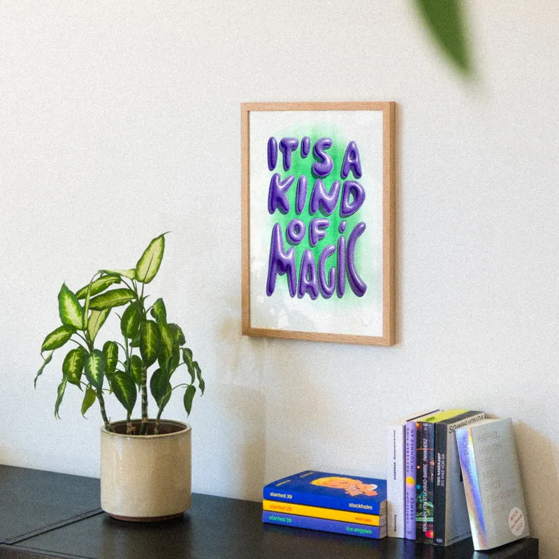 It's a kind of Magic (Din A3) | Edition SCHEE | Risographie
