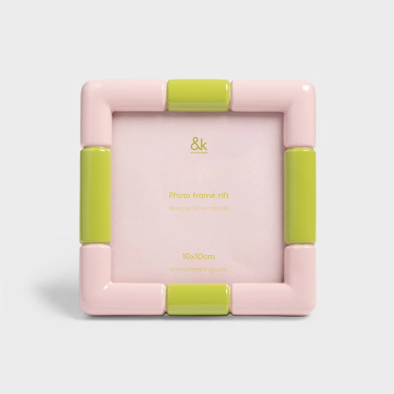 Bilderrahmen „Rift Pink“ | Skulpturaler Rahmen | &Klevering