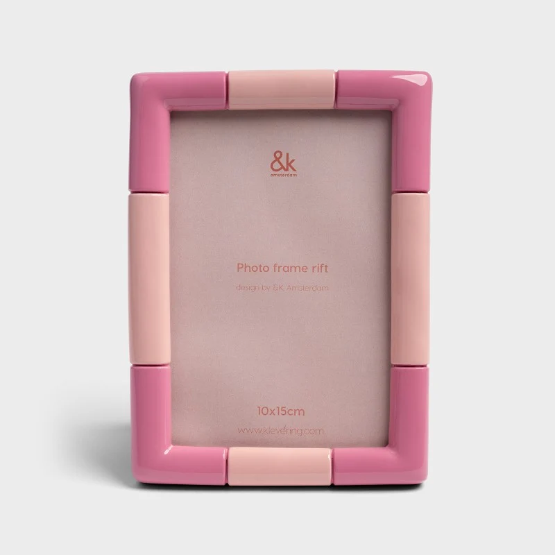 Bilderrahmen „Rift Candy Pink“ | Knallig und modern | &Klevering