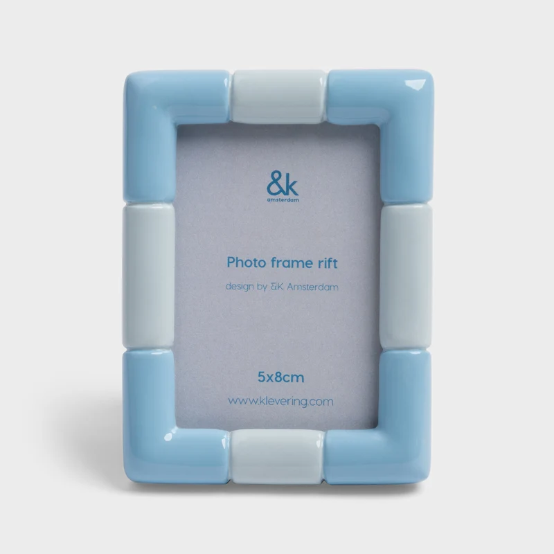 Bilderrahmen „Rift Ice Blue“ | Knallig und modern | &Klevering