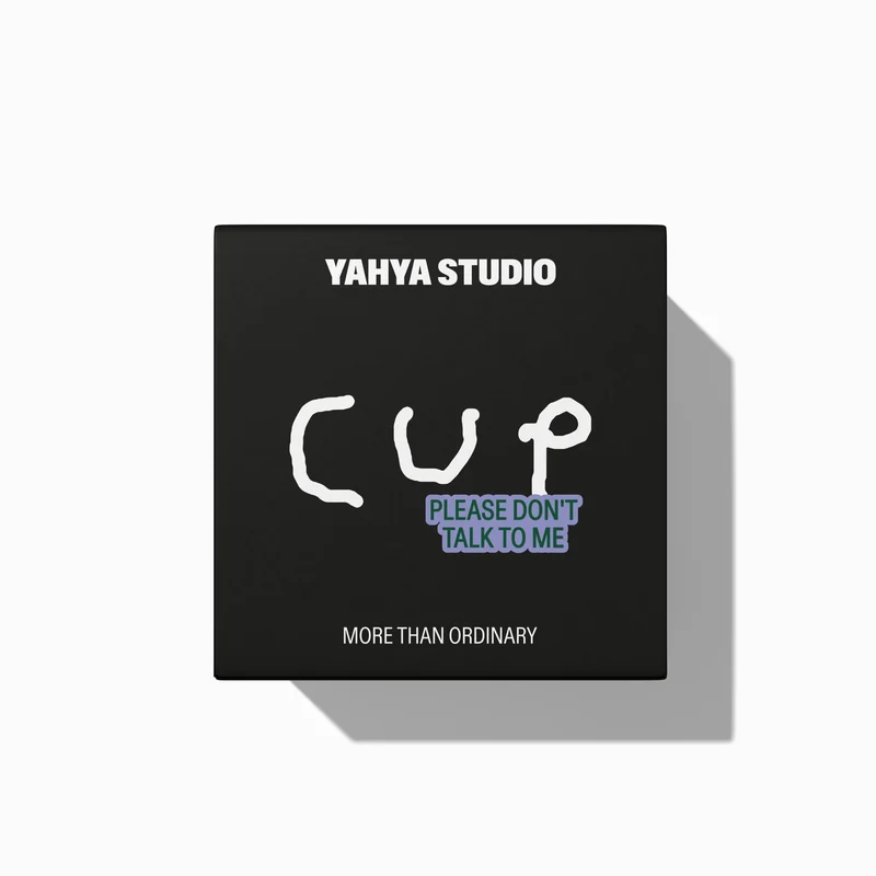 Becher „Please Don't Talk to Me“ | Witziger Spruch | YAHYA Studio