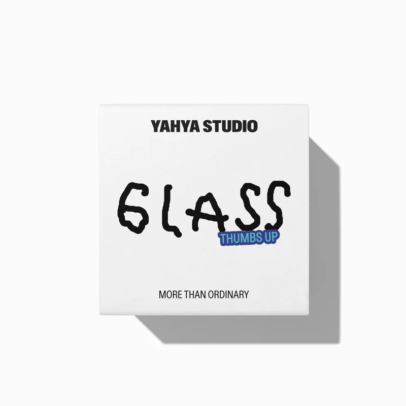 Trinkglas „Thumbs Up“ | Positiver Spruch | YAHYA Studio