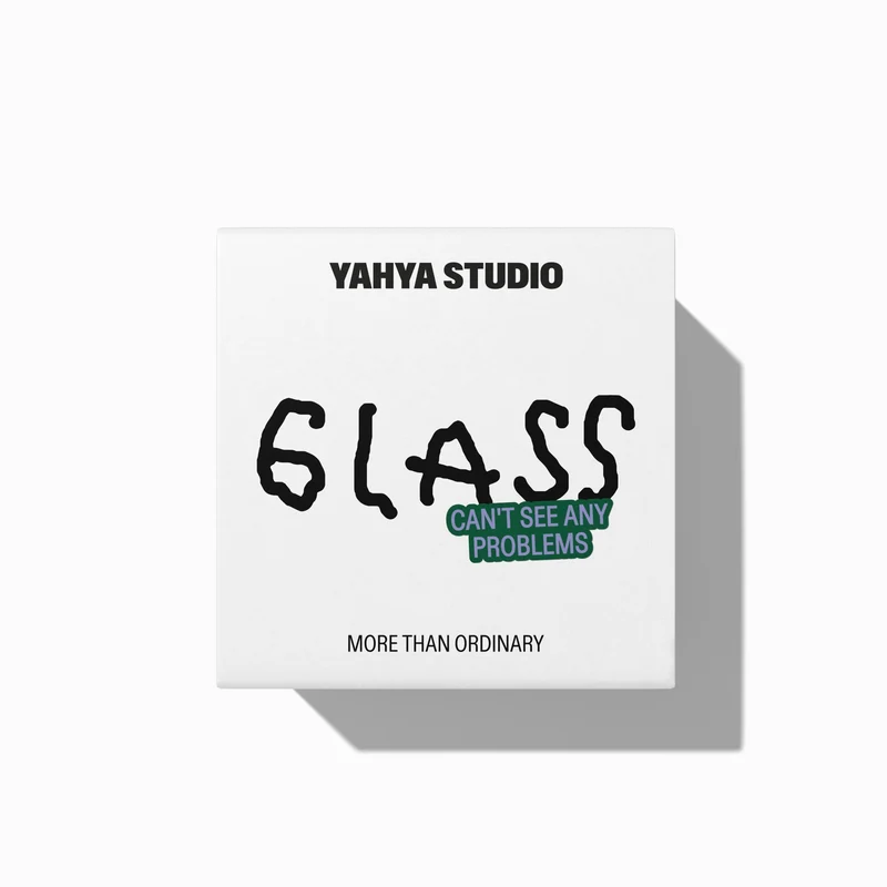 Trinkglas „Can't See Any Problems“ | Witziger Spruch | YAHYA Studio