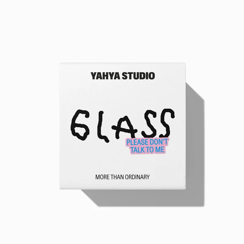 Trinkglas „Please Don't Talk to Me“ | Witziger Spruch | YAHYA Studio