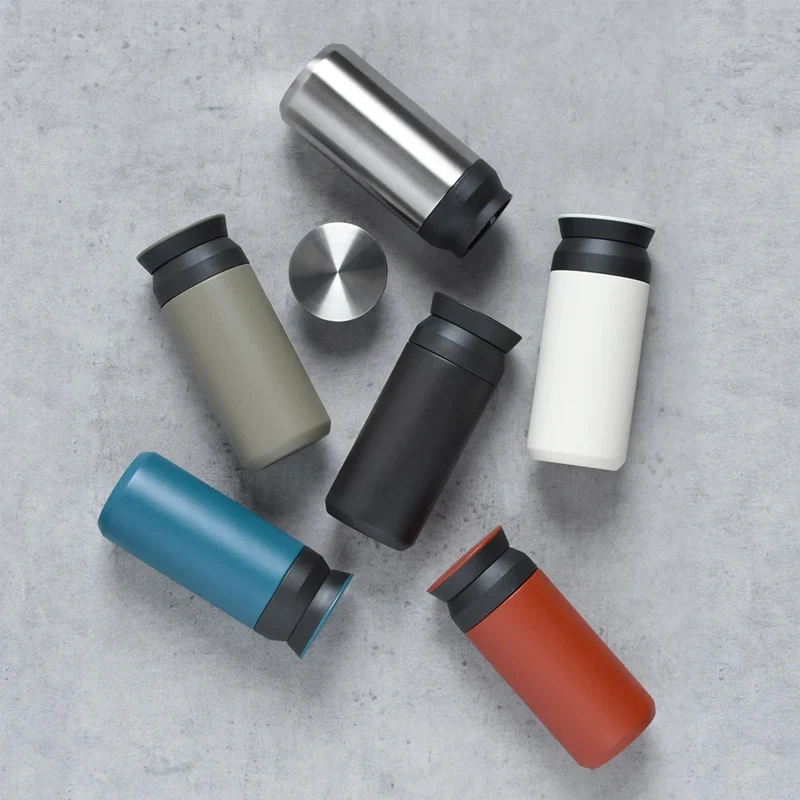 Thermobecher "Travel Tumbler" Black 500ml | doppelwandig isoliert | KINTO