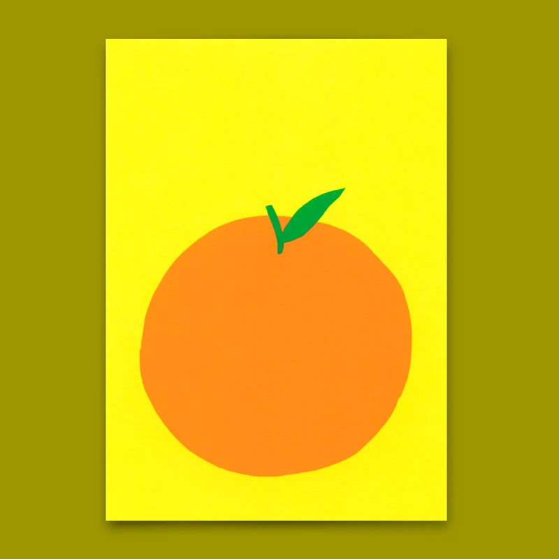 Postkarte "Mandarina" | Schöne Karte für jeden Anlass