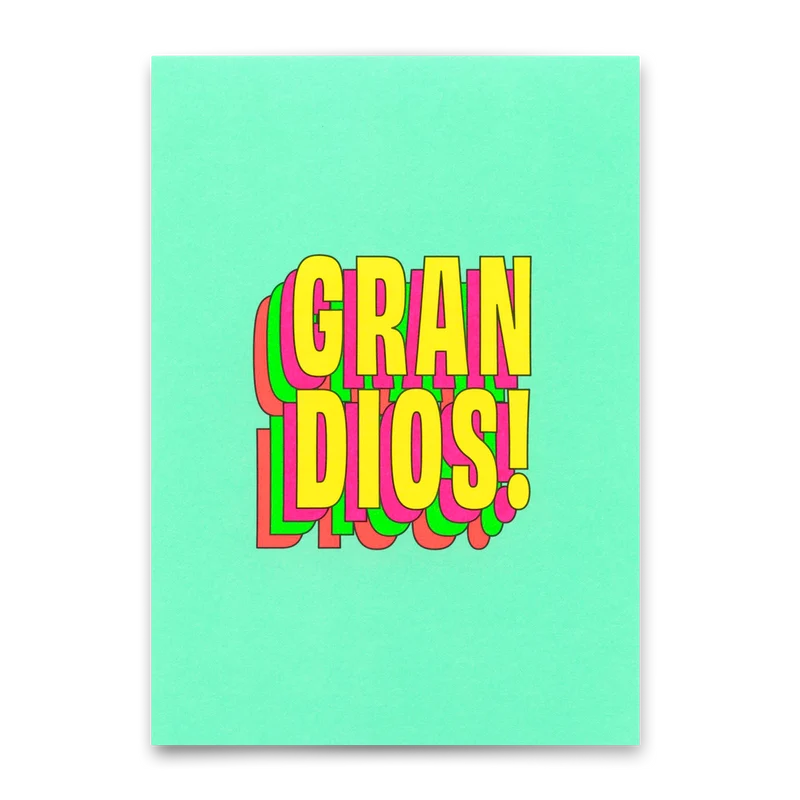 Postkarte "Grandios!" | Besondere Karte zum Gratulieren