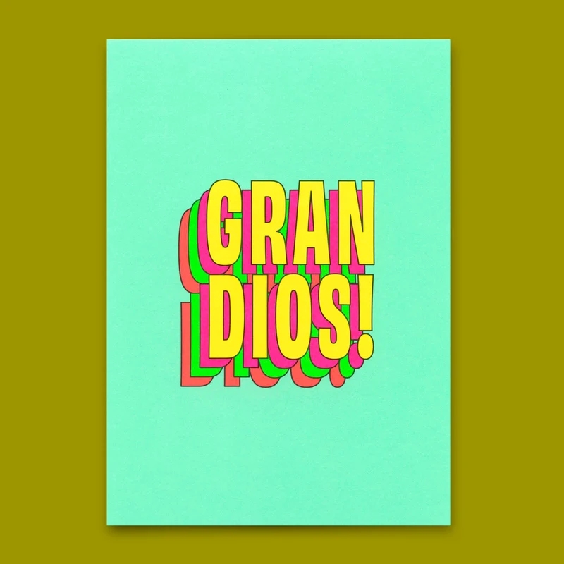 Postkarte "Grandios!" | Besondere Karte zum Gratulieren