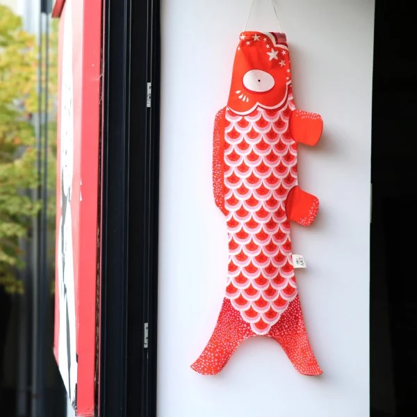 Windfisch „Tangerine 70cm“ | Cooler Farbakzent | Madame Mo