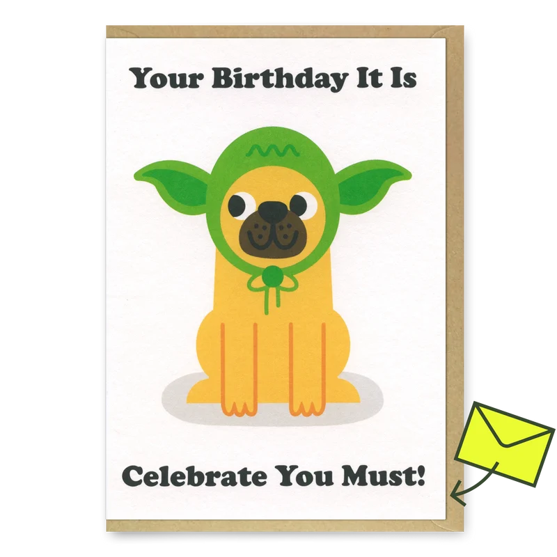 Grußkarte "Celebrate you must" | Geburtstagskarte | Studio Boketto