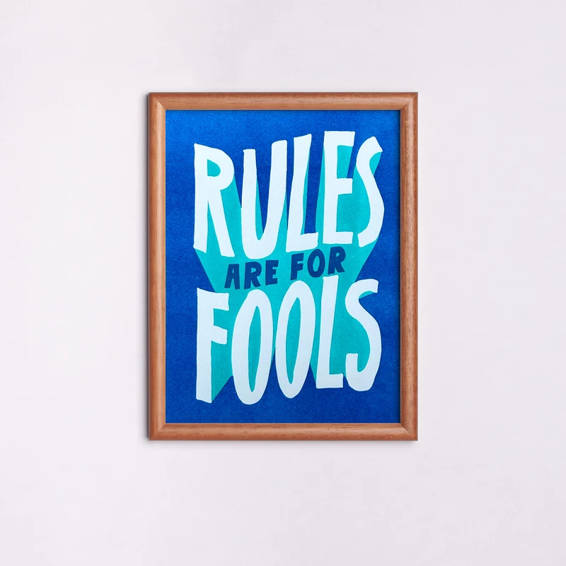 Parat Riso Rules are for fools