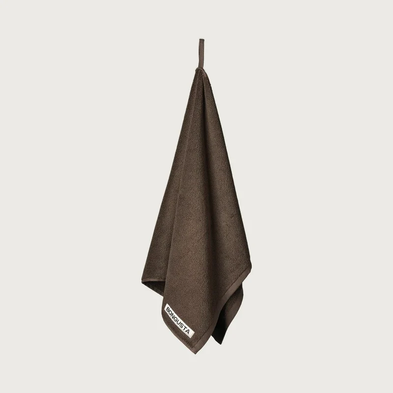 Badelaken „Naram Coffee 100×150 cm“ | Edler Farbton | BONGUSTA