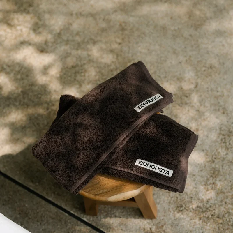 Gästehandtuch „Naram Coffee 30×50 cm“ | Warm & einladend | BONGUSTA