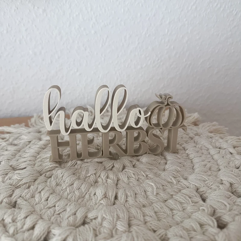 Hallo Herbst Aufsteller