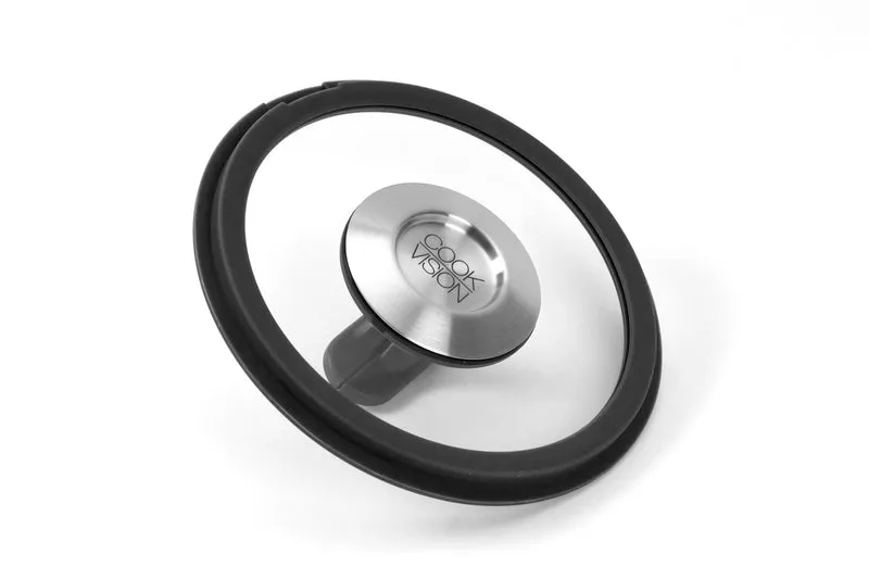 nesto Topf Deckel mit Silikonrand Ø 16 cm, schwarz