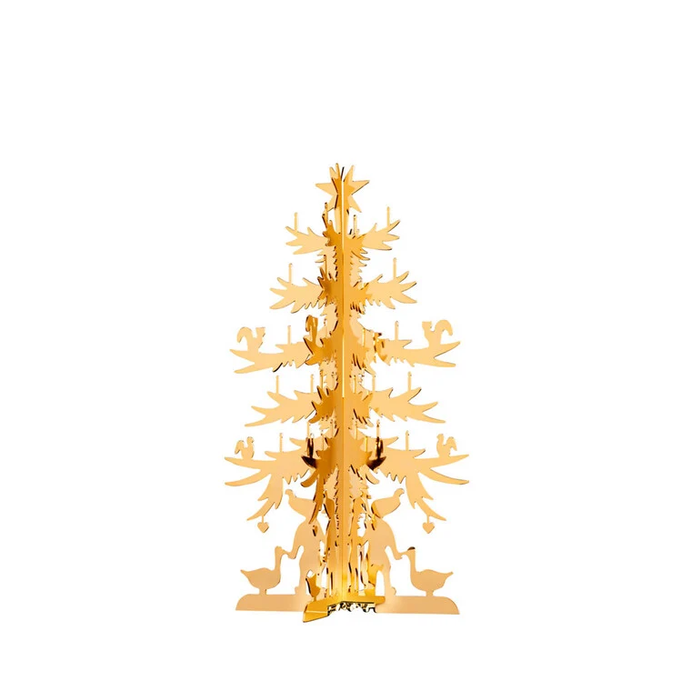 Tannenbaum klein 11 cm vergoldet