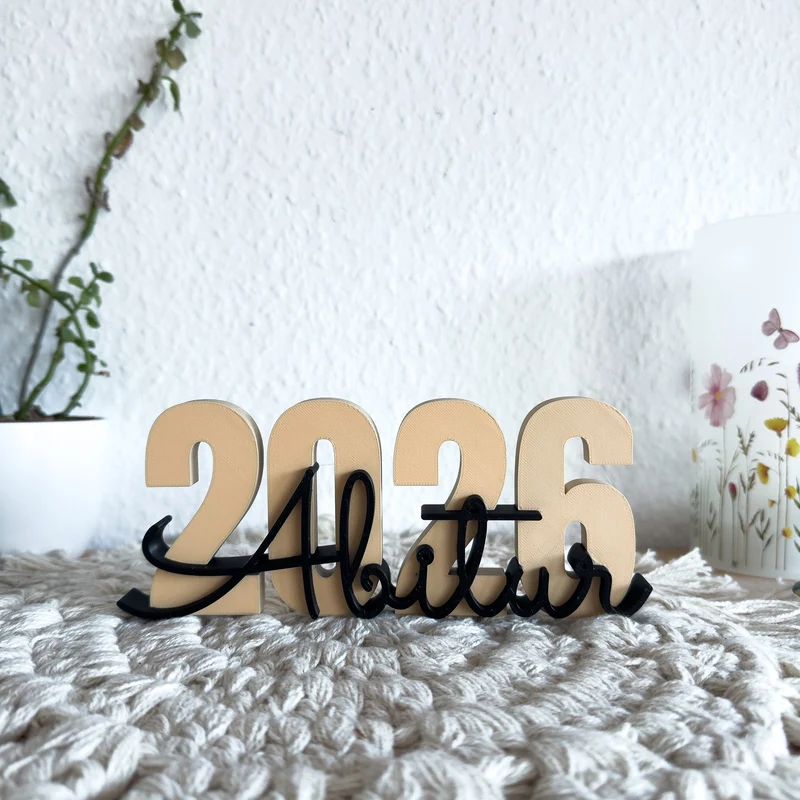Abitur 2026 Deko Aufsteller