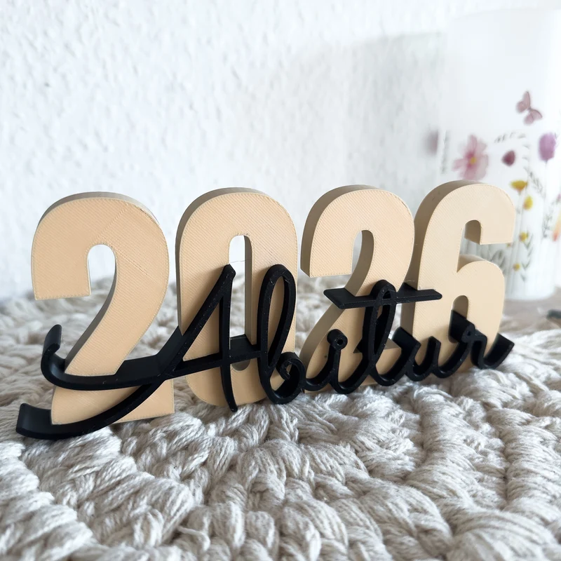 Abitur 2026 Deko Aufsteller